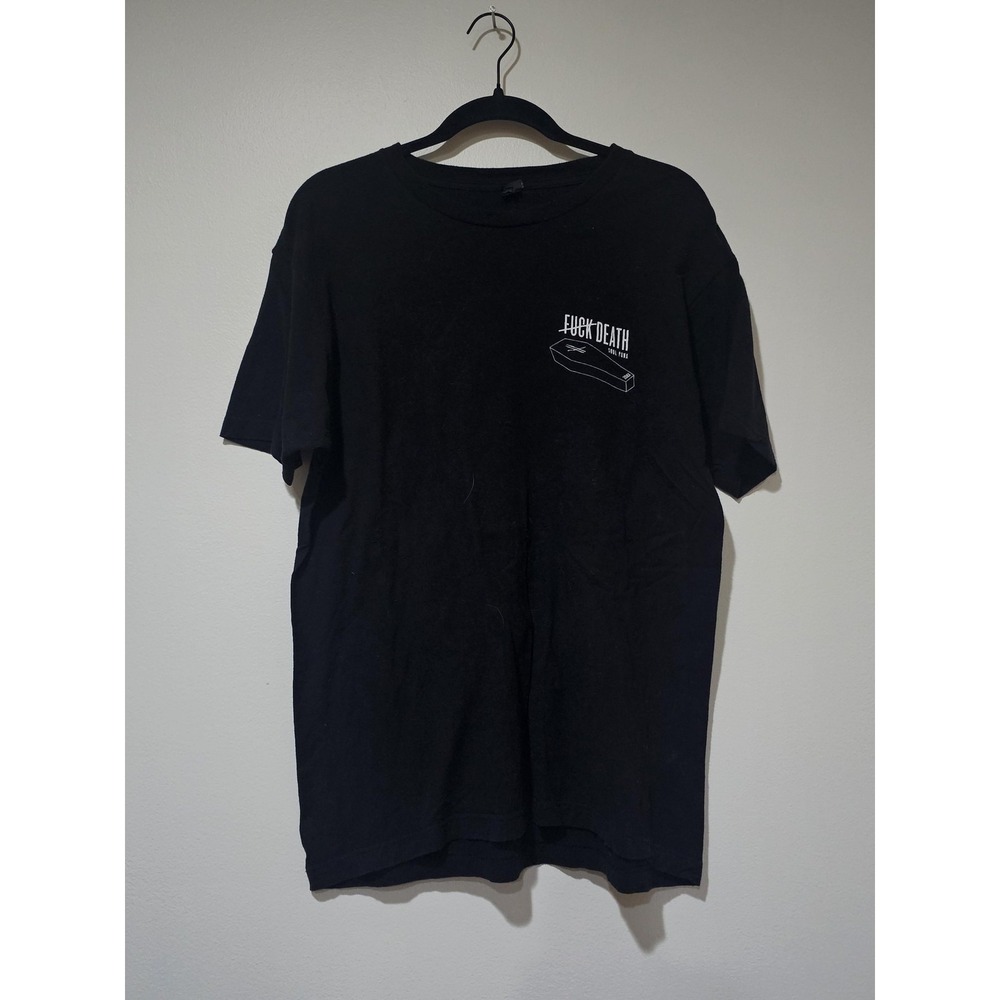 Letlive‎ Shirt Mens Large Black Death Soul Punx Coffin Band Tee Tultex Fever